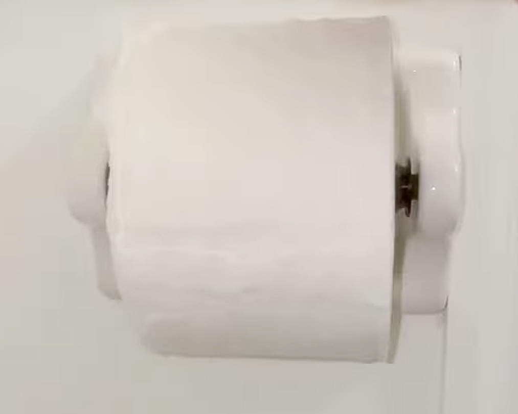 Toilet Paper Roll Dispenser Roller (Holder) - Vase Mode