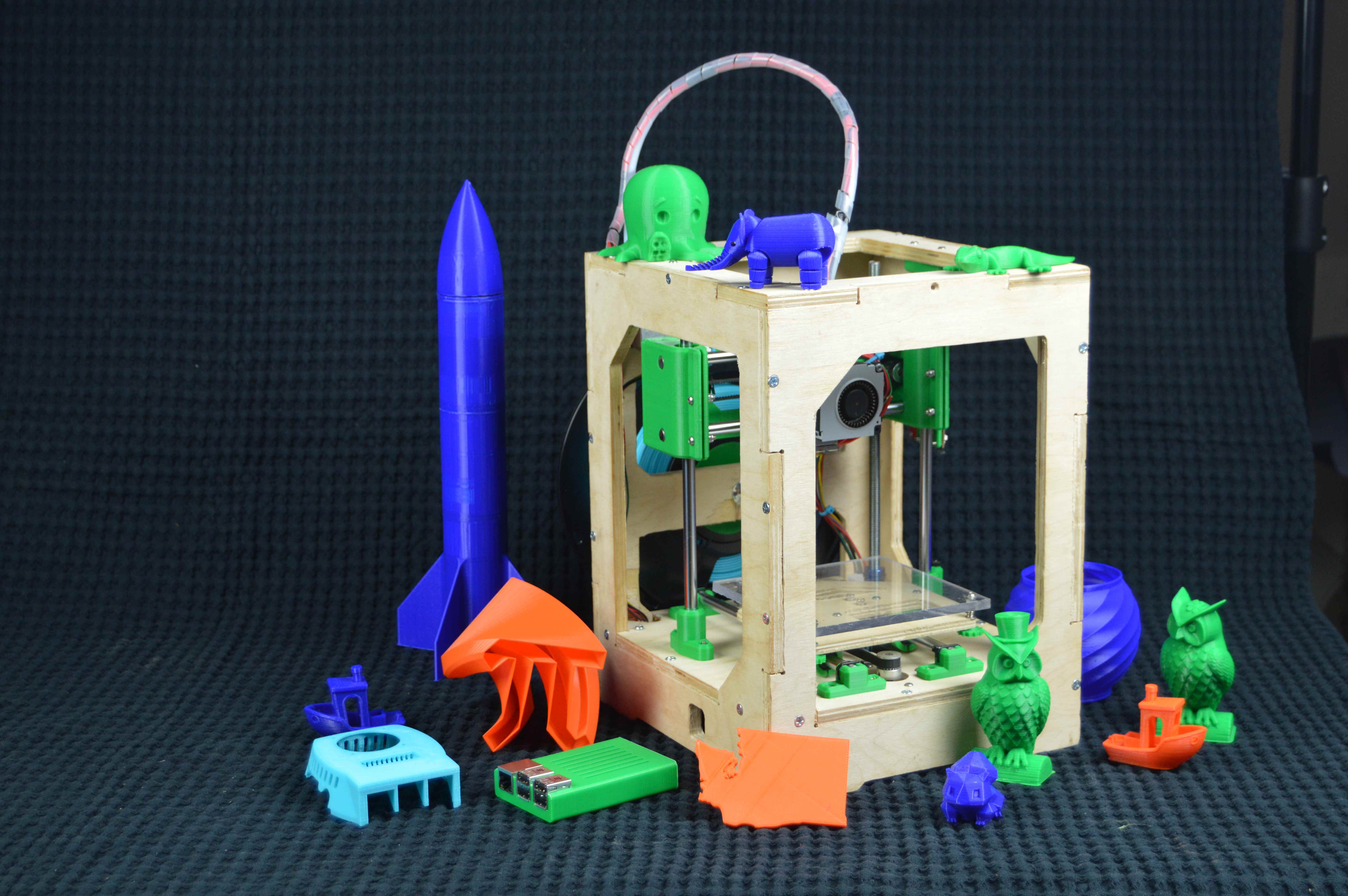 MicroRAP 100 Compact 3D Printer