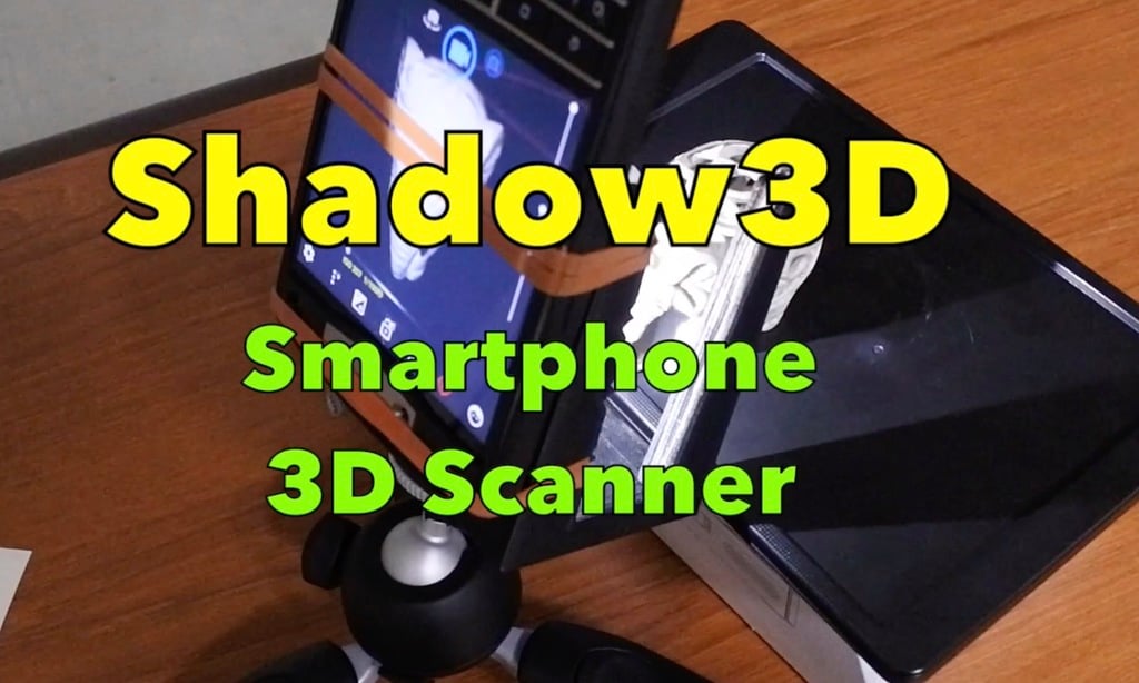 Shadow 3D : smartphone 3D scanner based on shadow geometry