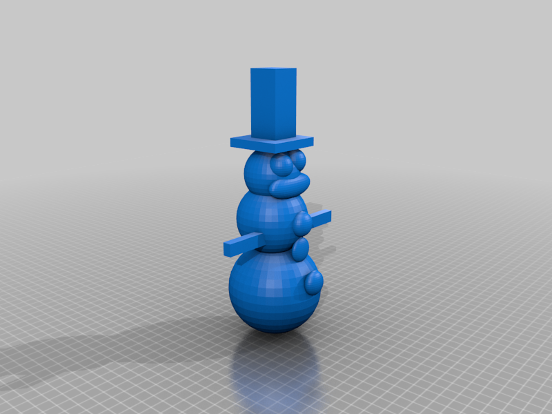 a snowman i made.