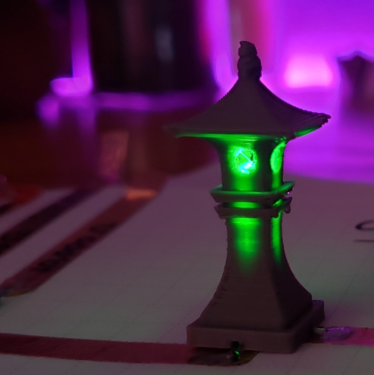 Japanese Garden Lamp Miniature