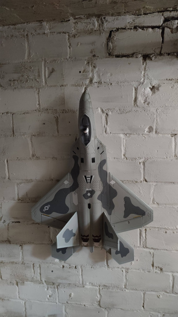 F-22 RC Jet Wall Mount
