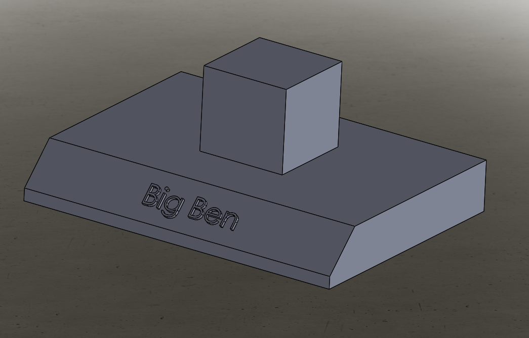 Big Ben Display Stand