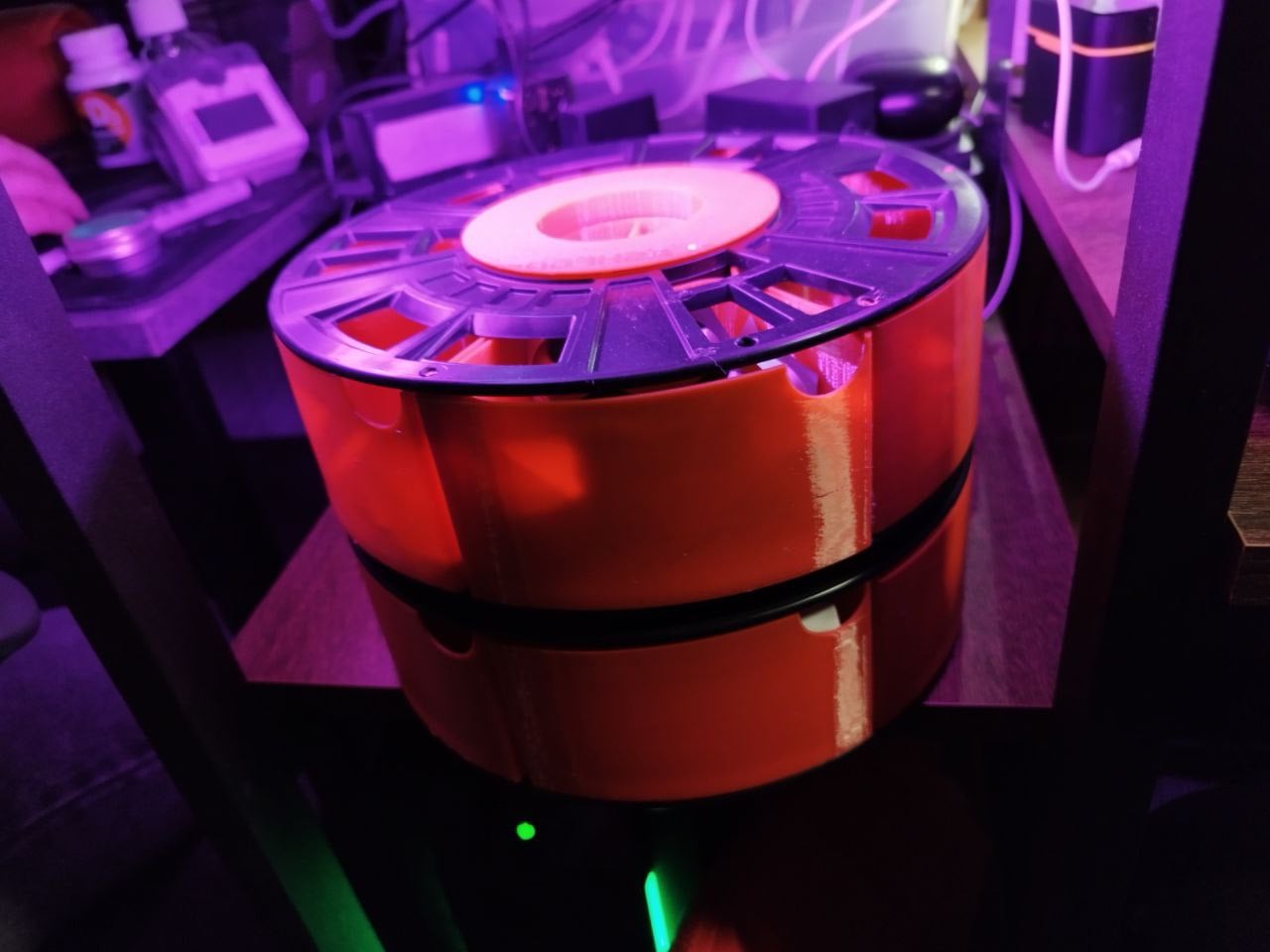 Spool Drawer Organizer – Modular Storage for 6-Hole Filament Spools