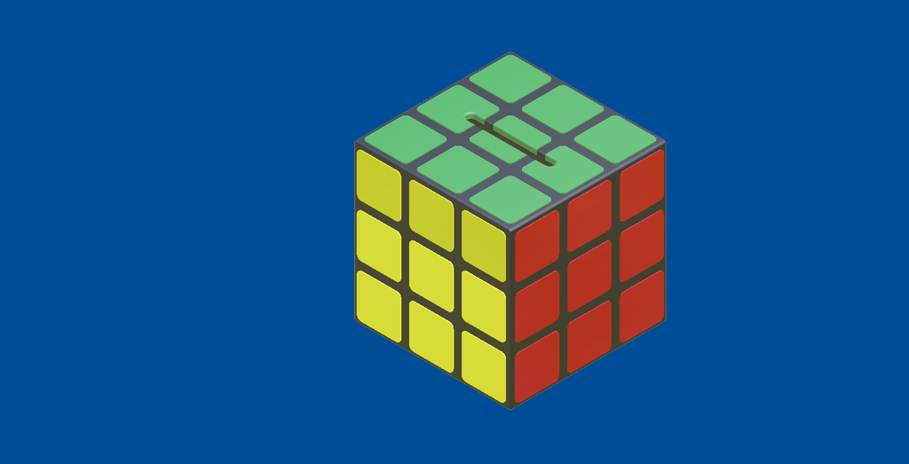 Tissue Box Rubik's Cube