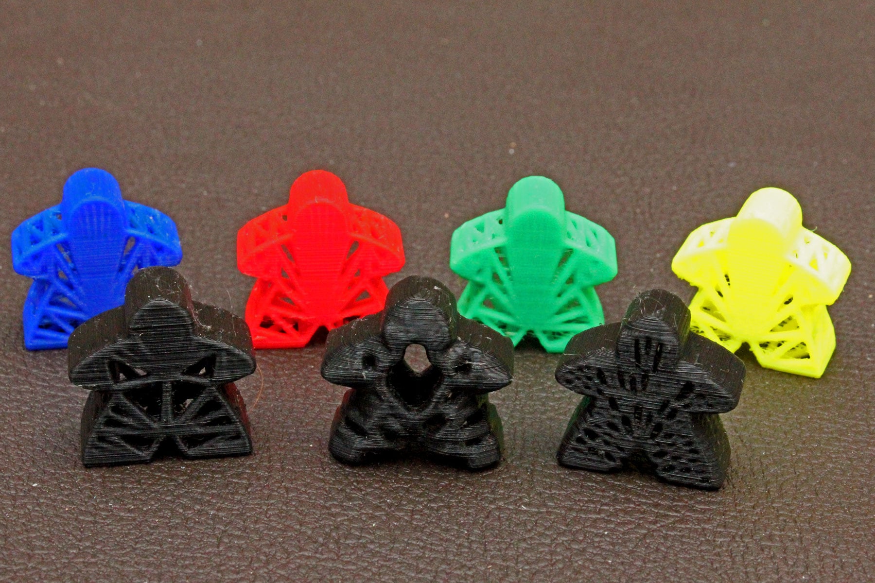 Meeples for Alternate Carcassonne Board Game Zombies