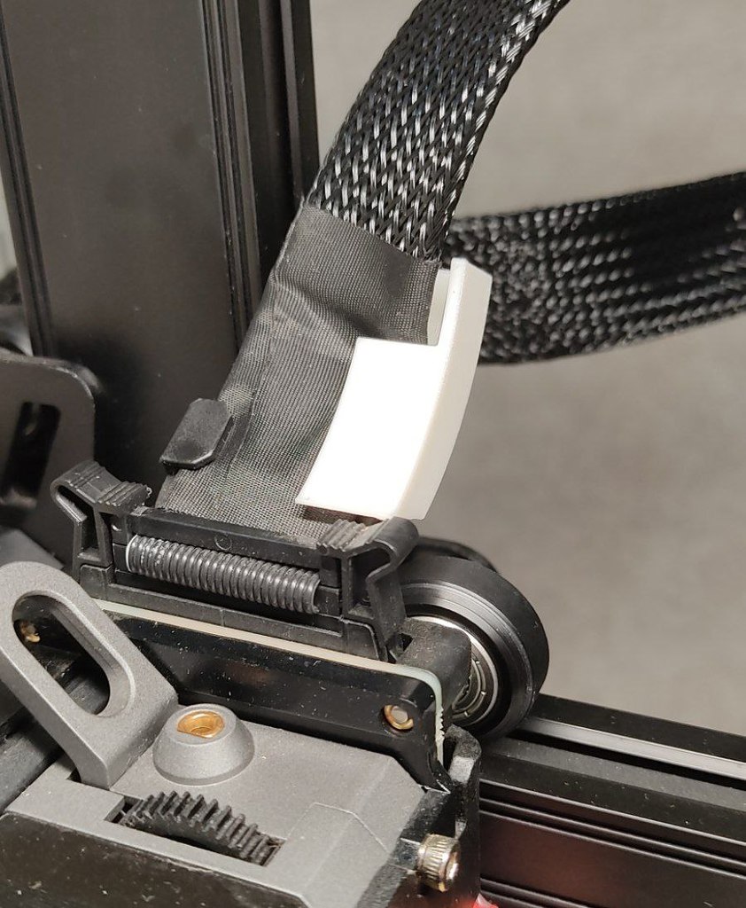 Creality Ender 3 S1 series ribbon cable strain relief