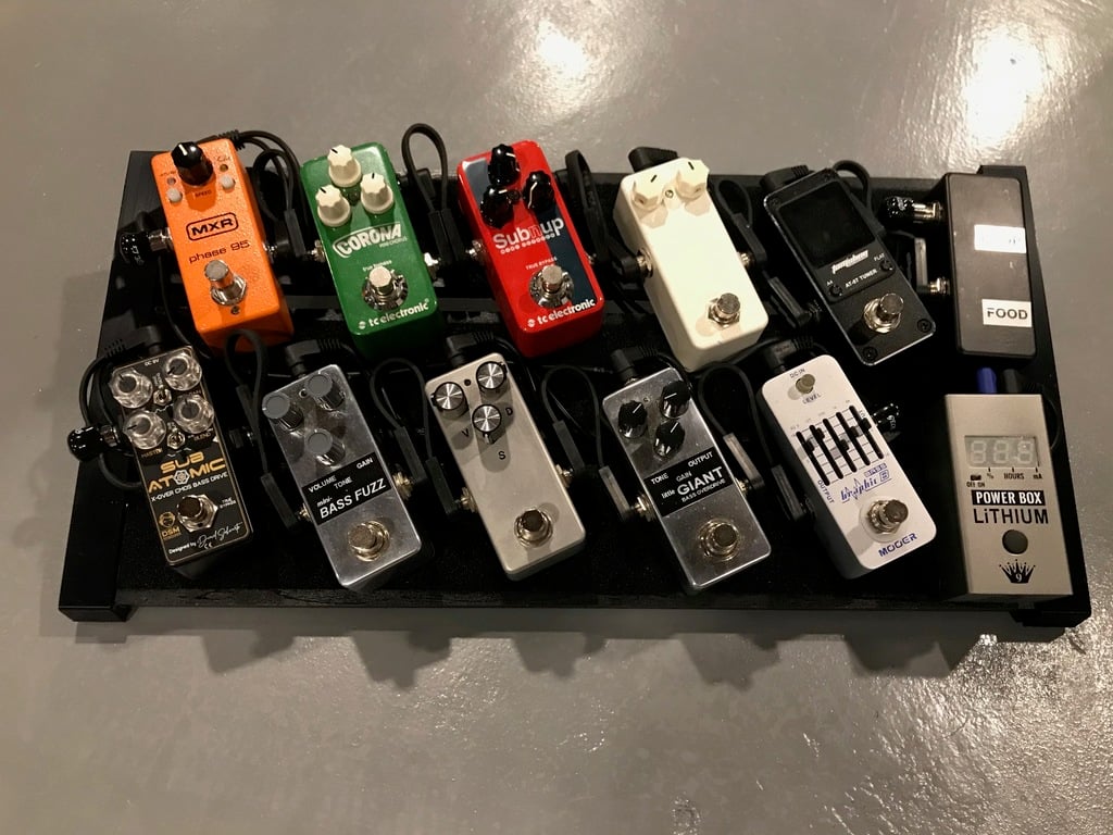 Pedalboard ends 