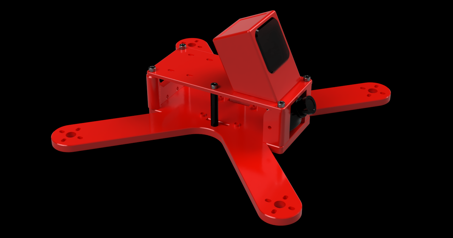 Mini Quad 250 size with Gopro Session Case