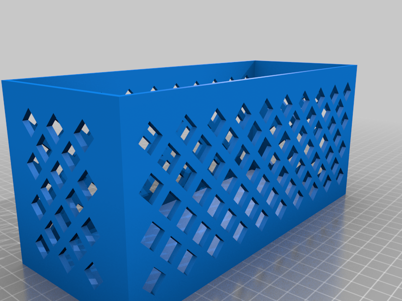 lattice box custom Friskies Lil Shakes storage