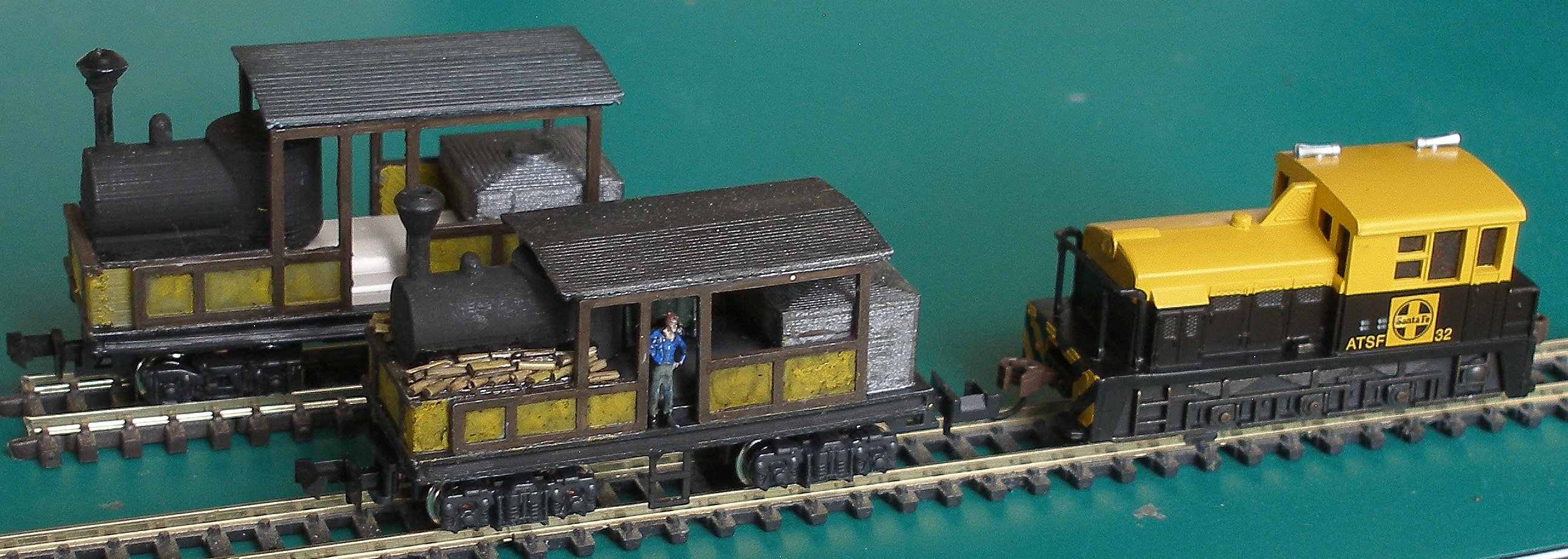 n scale climax locomotive