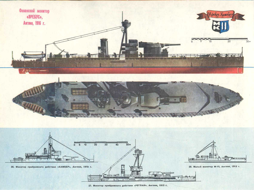 Printable HMS Erebus (1:100)