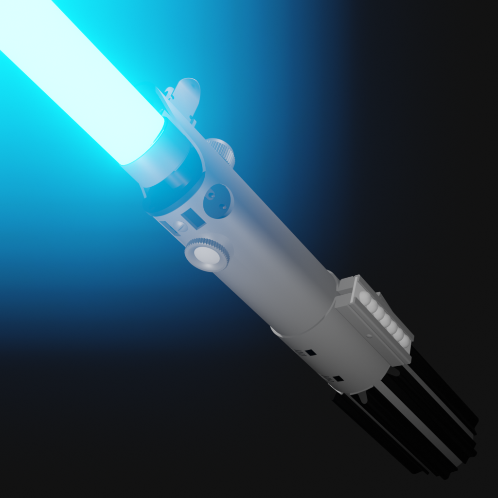 Luke's Lightsaber as seen on Star Wars: A New Hope