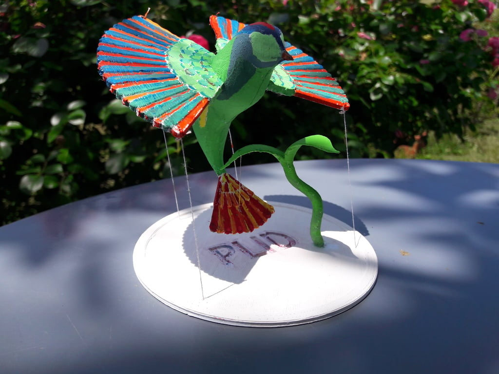 tensegity hummingbird - colibri