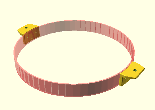 Customizable Round Object Handle