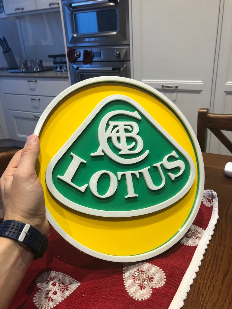 Logo Lotus insegna sign