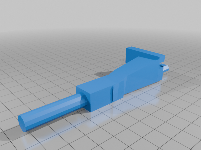 Hexagon Scraper Holder for creality ender 3