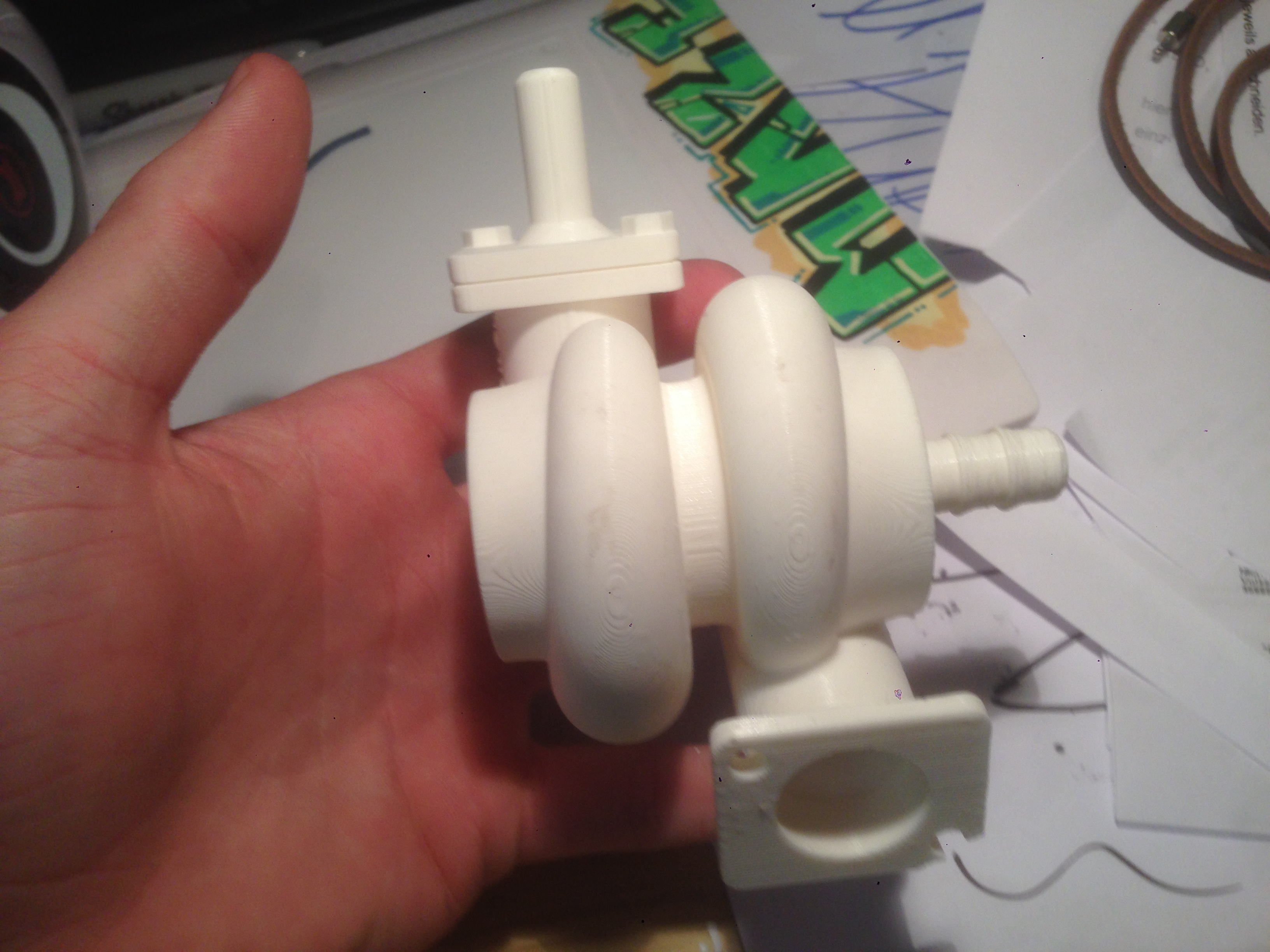 Hookah Turbocharger mouth piece (whisteling)