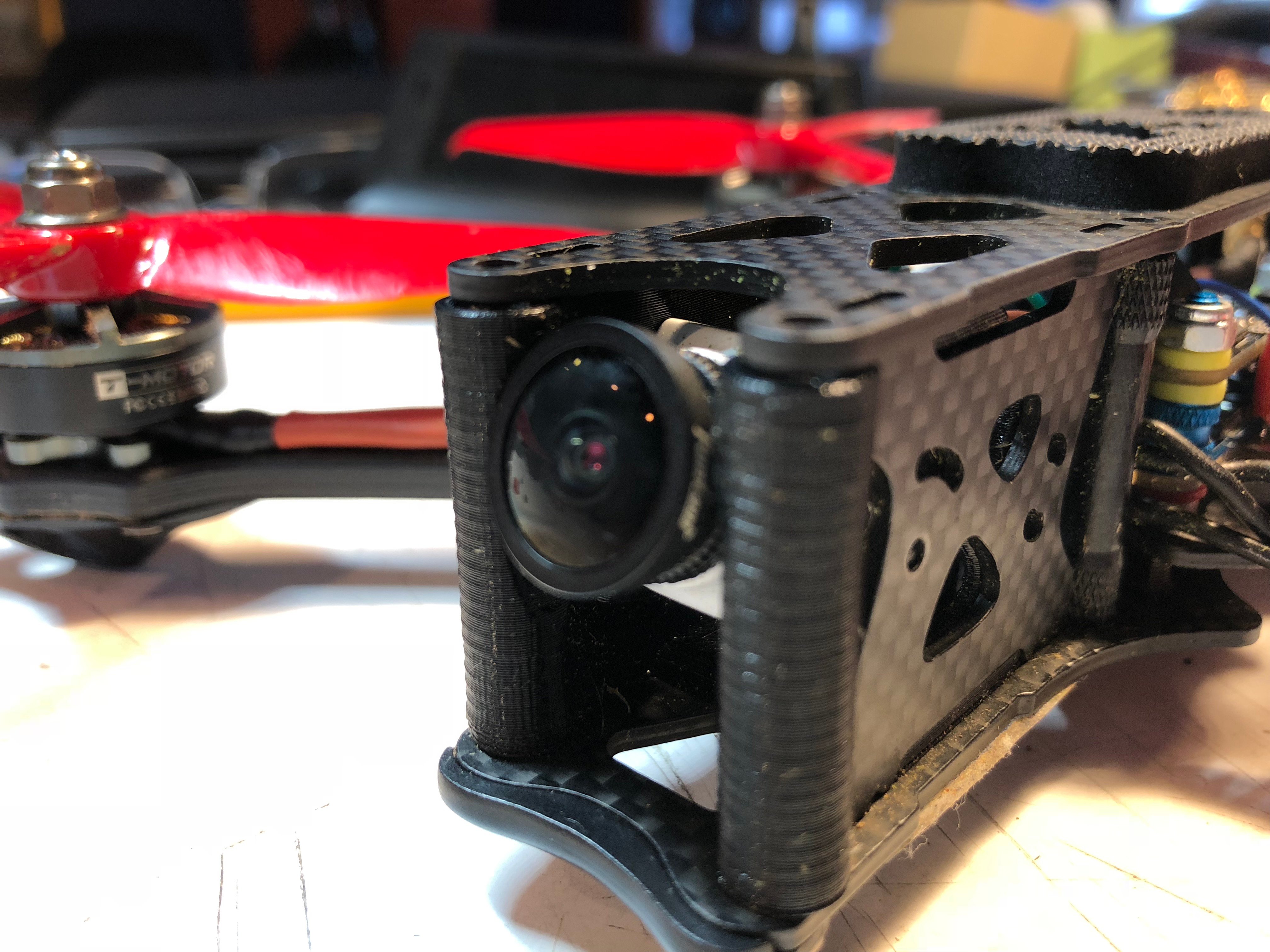 AstroX X5 Johnny FPV Runcam Micro Eagle Mount (Race Version)