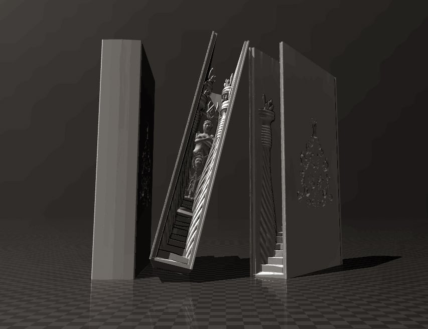 Bookshelf Insert - Magic Book II