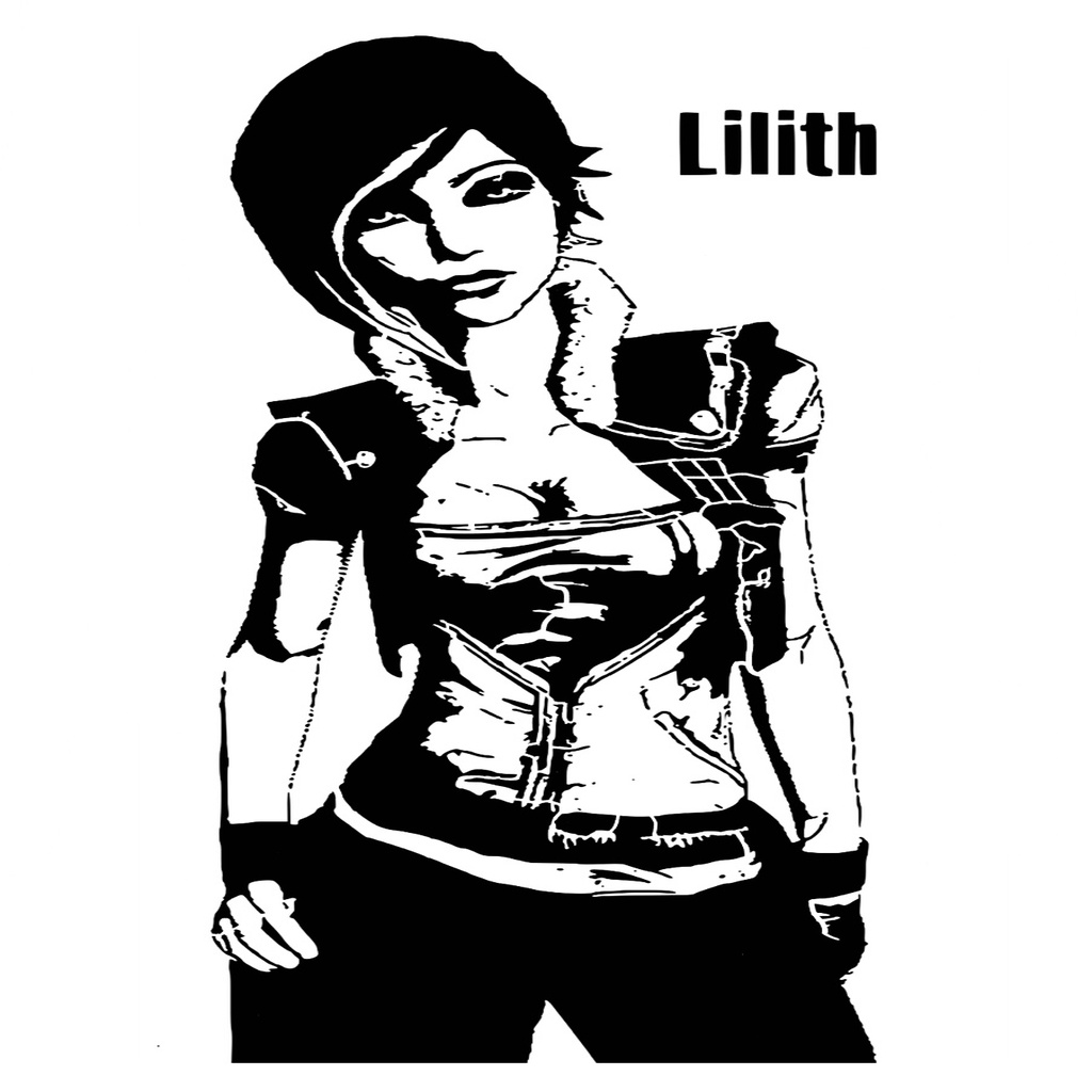 Lilith stencil