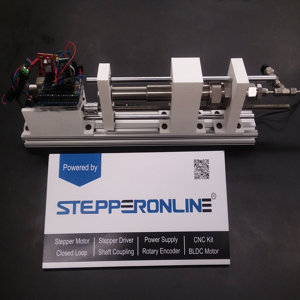 Syringe Pump with STEPPERONLINE Nema 17 Stepper Motor