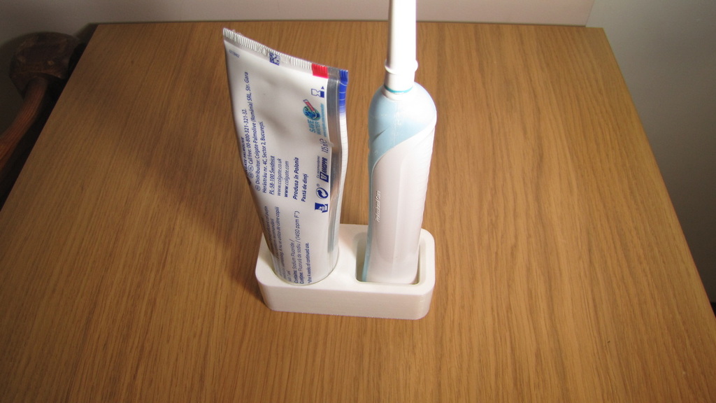 Oral-B toothbrush (and toothpaste) stand