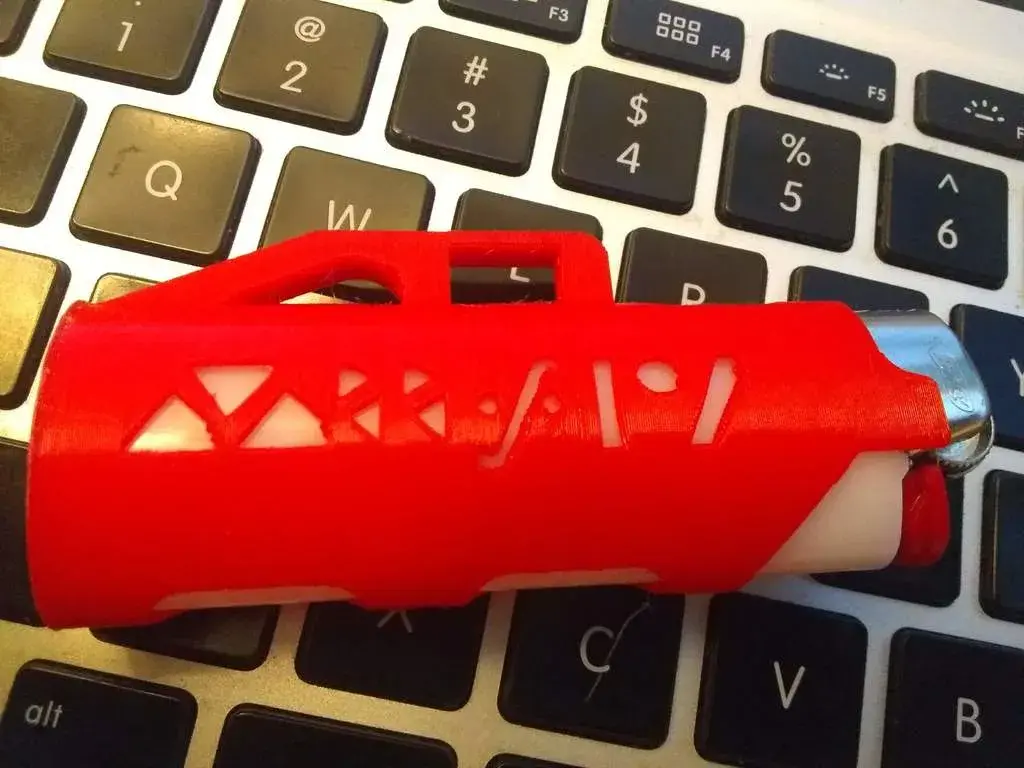 BIC Lighter Holder Keychain