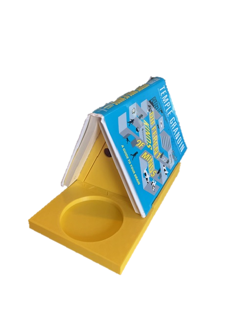 2-Piece Book Rest with Drawer