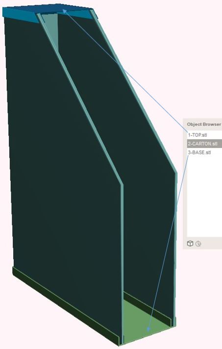 Cardboard Document Holder