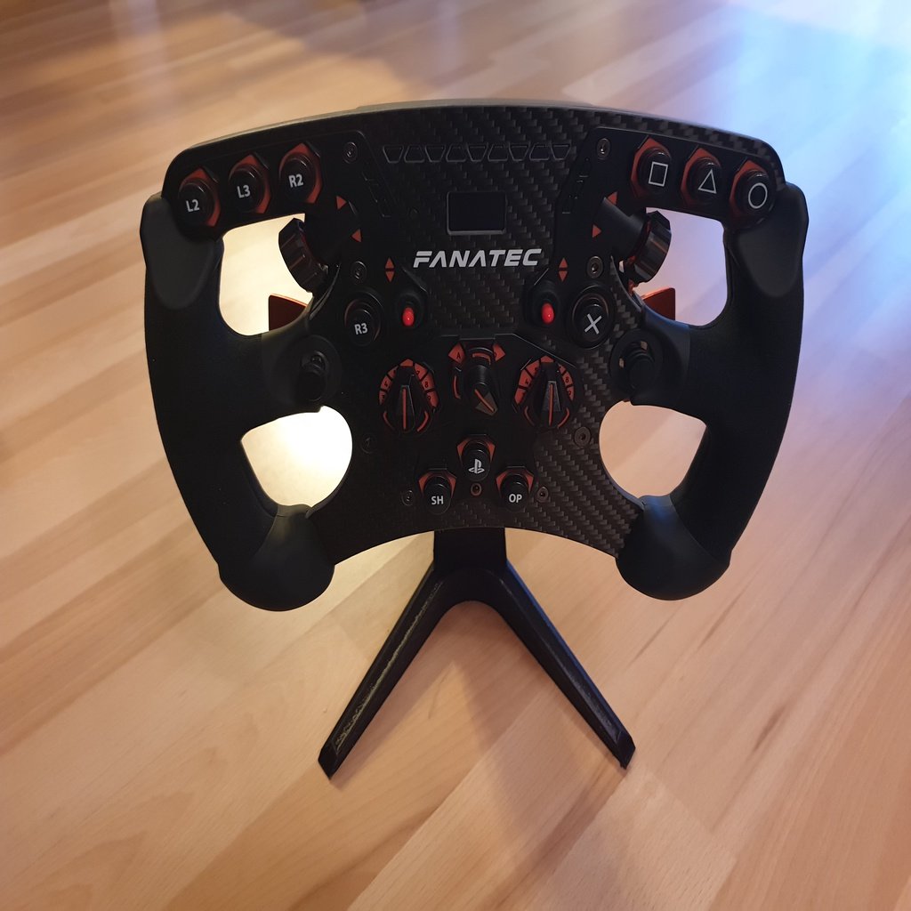 Fanatec Wheel Stand with Quick Release Mount