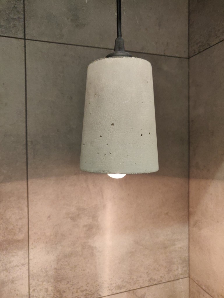 Concrete lamp shade mold (compatible with Ikea HEMMA)