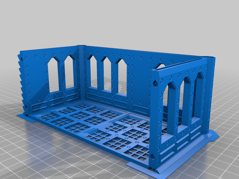 Stackable Underhive 3D terrain addons... dump of files