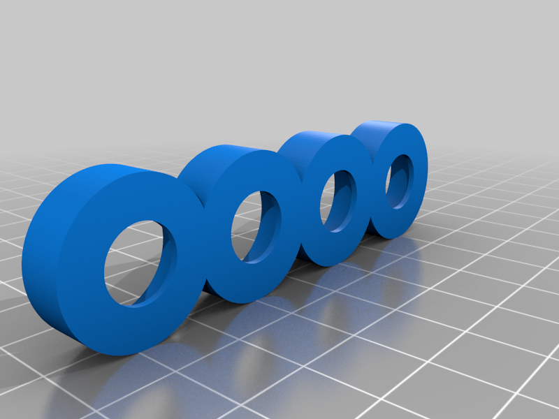 4 Clippers per support, supports  by ZoTechFr