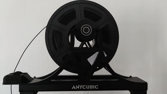 Anycubic Vyper Filamenthalter und Kettenführung zum Extruder und Hotend.