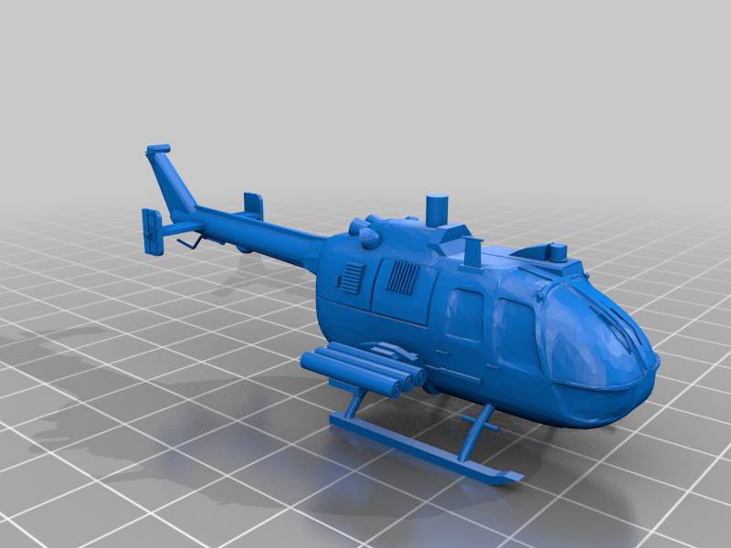 1:100 Scale PAH1 Bo 105 Helicopter