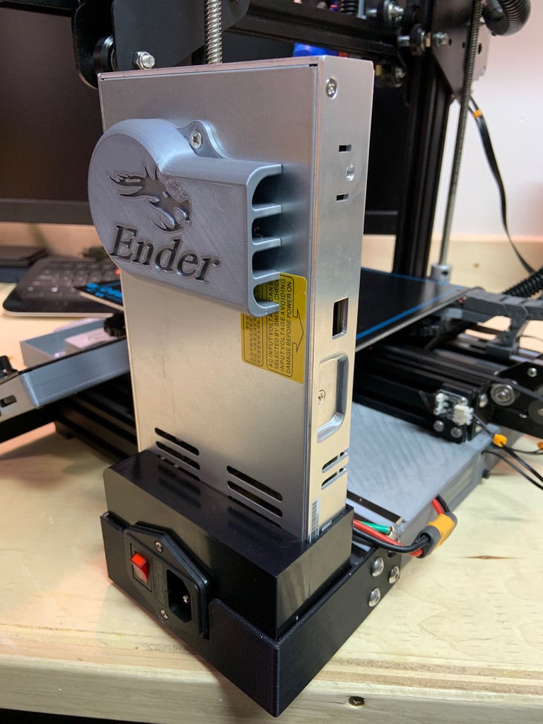 Ender 3 Pro Power Supply Relocate 