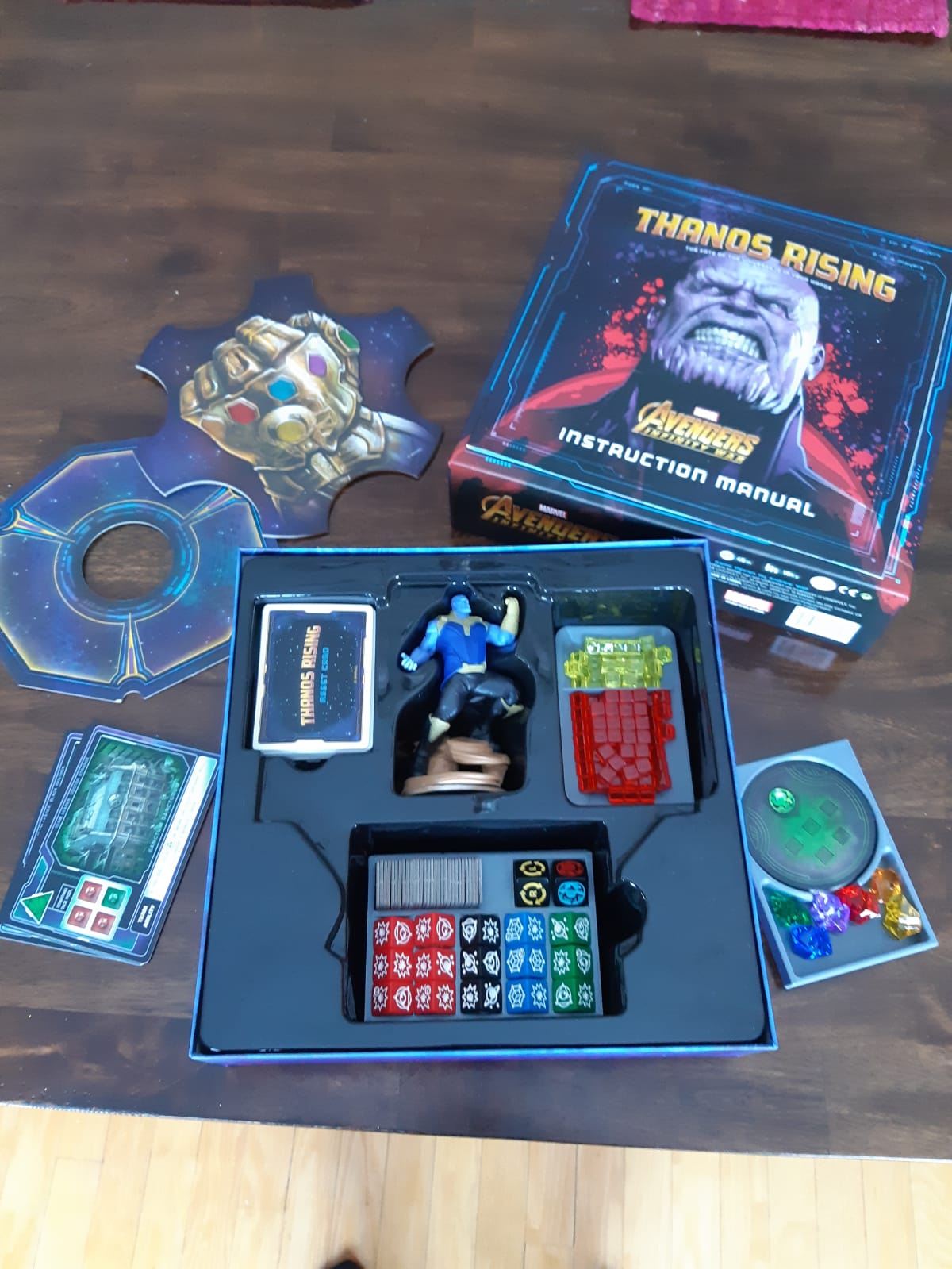 Thanos Rising board game organizer