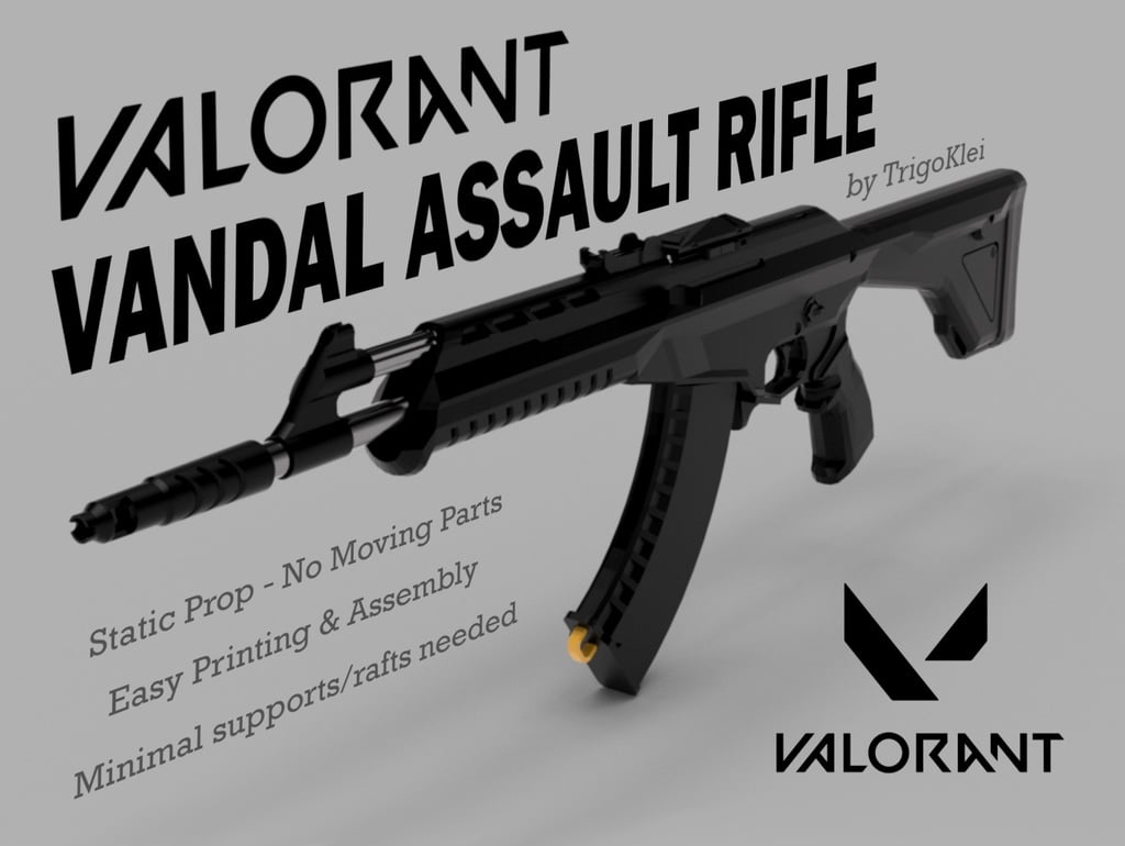 Valorant Vandal Assault Rifle