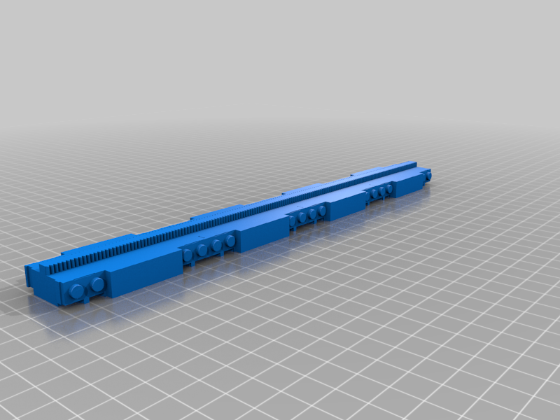 Lego Monorail straight track