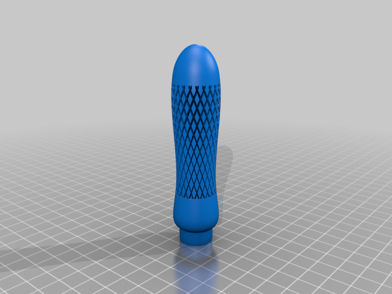 Knurled File Handle