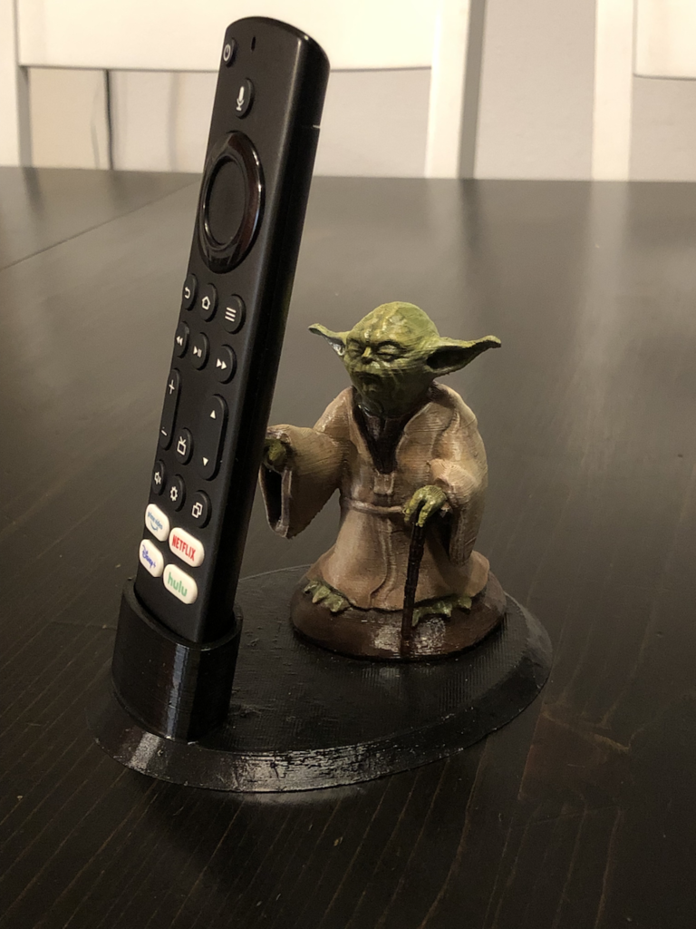 Yoda Fire Remote Holder