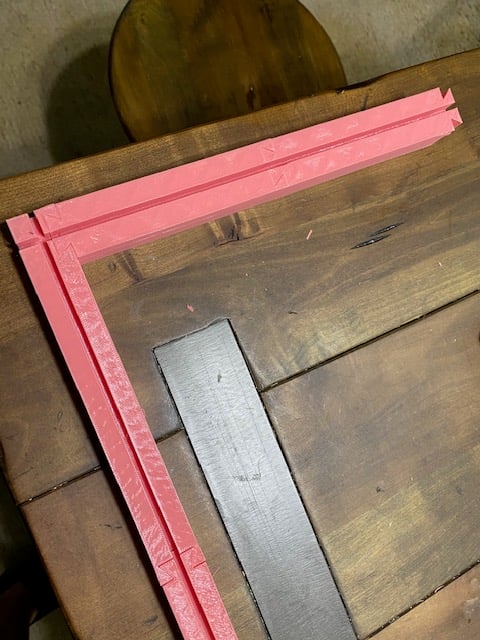 Screen printing frame