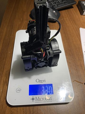 Orbiter Extruder for Jubilee using Bolt on Rapido Hotend and LGX-Lite