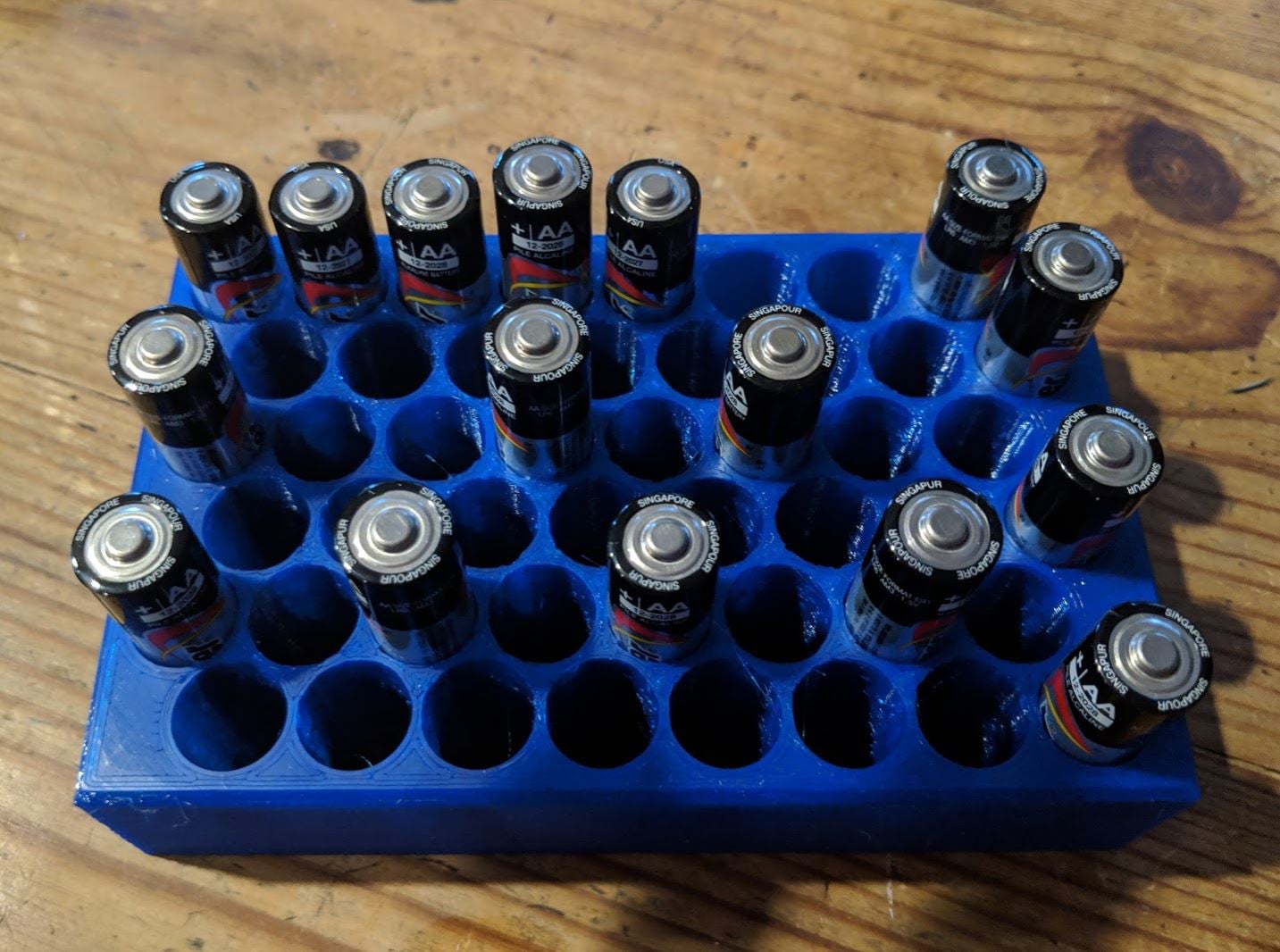 AA and AAA battery holders