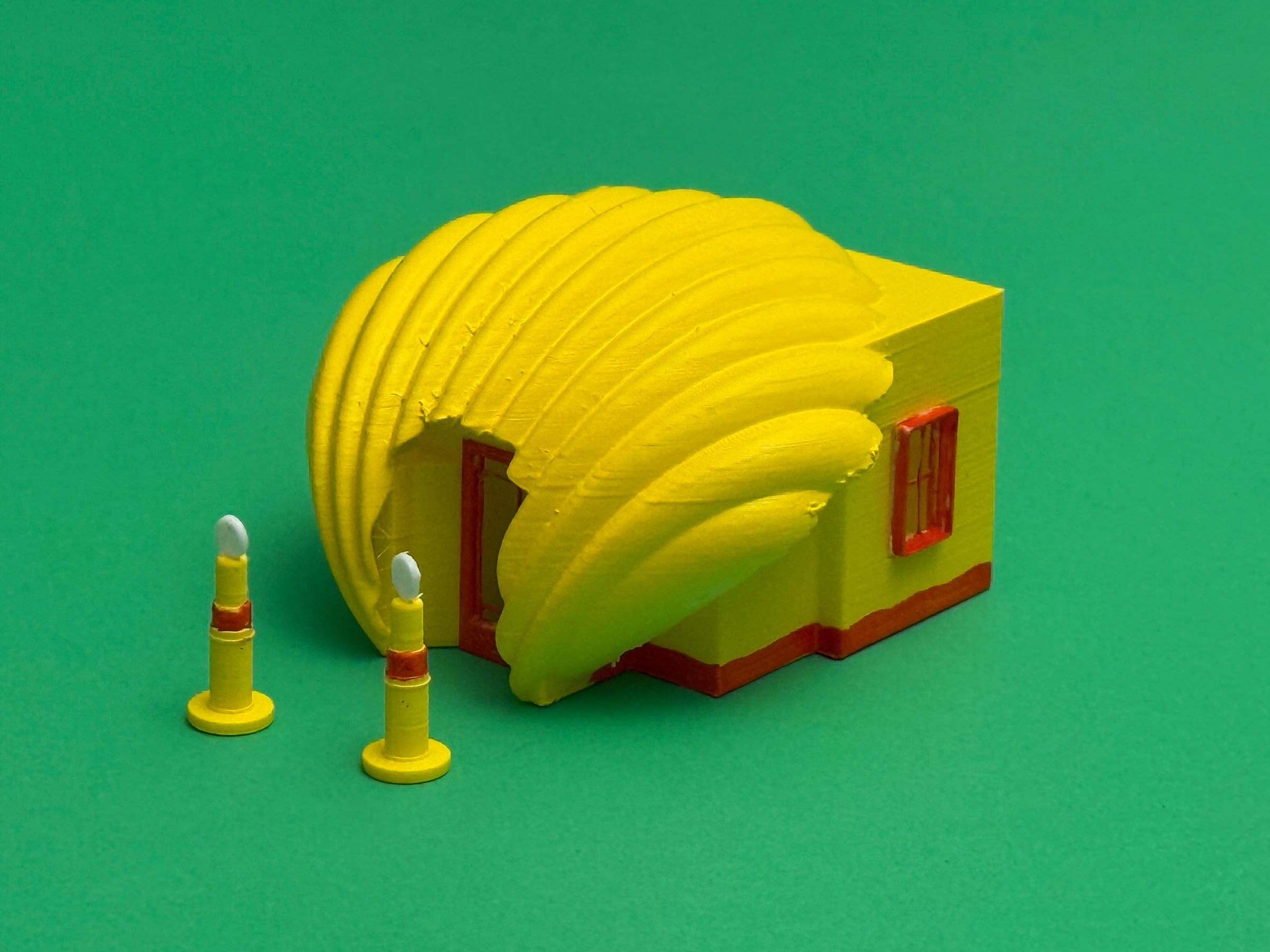 SHELL GAS STATION era 1921 1:87 HO SCALE