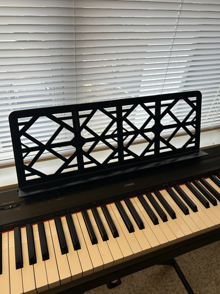 Music Rest for Electric Keyboard (Yamaha P115)