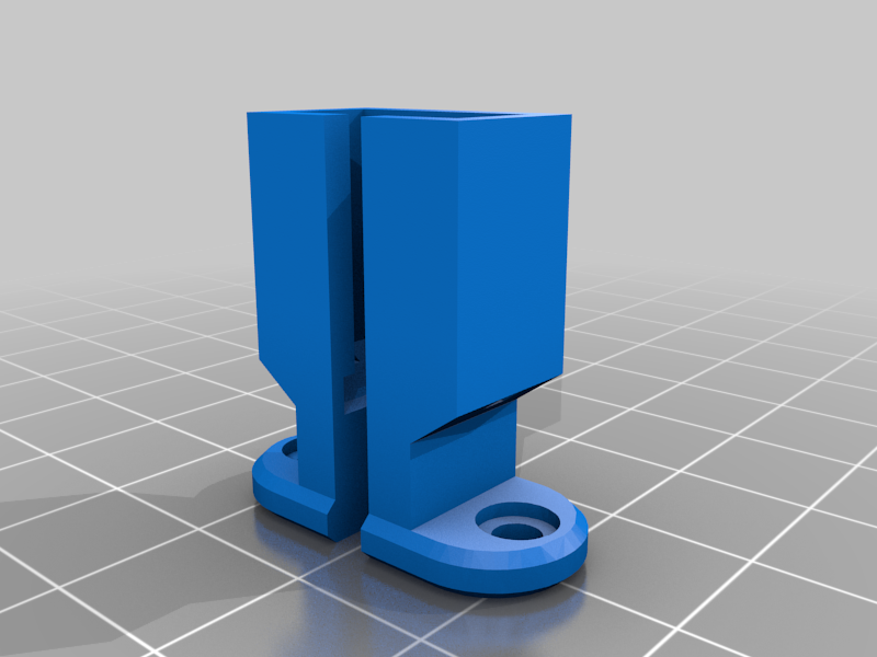 USB LED bracket for CR-10 v2 BL-Touch mount