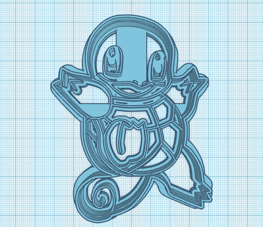 Pokemon: Squirtle Cookie Cutter