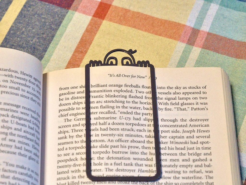 Kilroy Bookmark easy print